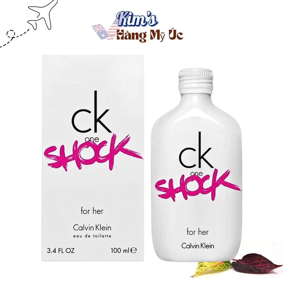Nước Hoa Nữ Calvin Klein CK One Shock For Her 10ml - Hương Ngọt Quyến Rũ, Phong Cách Trẻ Trung, Eau de Toilette Mỹ