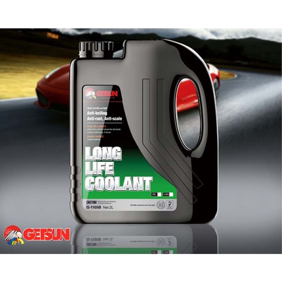 Dung dịch làm mát động cơ Getsun 2L - Chống ăn mòn và gỉ sét cho xe ô tô, an toàn và hiệu quả trong mọi điều kiện khí hậu