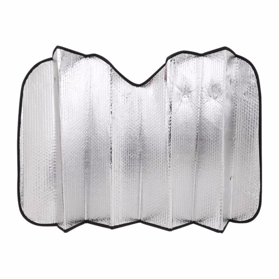 Bộ Che Chống Nắng Phản Quang Gấp Gọn 125x70cm và 2 Tấm Che Cửa Ô Tô - Chống Nóng, Chống UV Hiệu Quả, Tiện Lợi