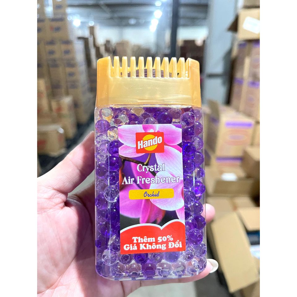 Bộ 4 Sáp Thơm Cao Cấp Hando 150g - Hương Hoa Tự Nhiên: Rose, Jasmine, Charming Brut, Orchid - Trang Trí Không Gian, An Toàn Cho Sức Khỏe