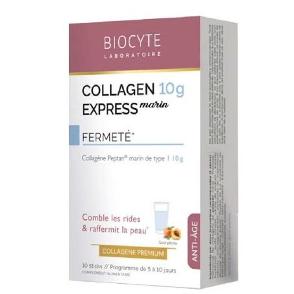 Bột Uống Collagen Làm Đẹp Da Collagen Express (Marin) - Biocyte Hộp 10 Gói - Dưỡng Da Căng Mướt, Tăng Độ Ẩm, Giảm Nếp Nhăn