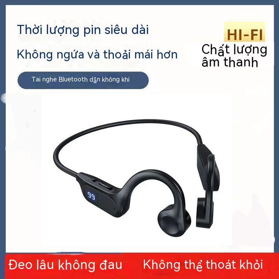 Tai Nghe Bluetooth V5.2 Không Dây Thể Thao - Công Nghệ Giảm Tiếng Ồn, Thời Gian Sử Dụng Lên Tới 5 Giờ, Chống Thấm Nước, Siêu Nhẹ