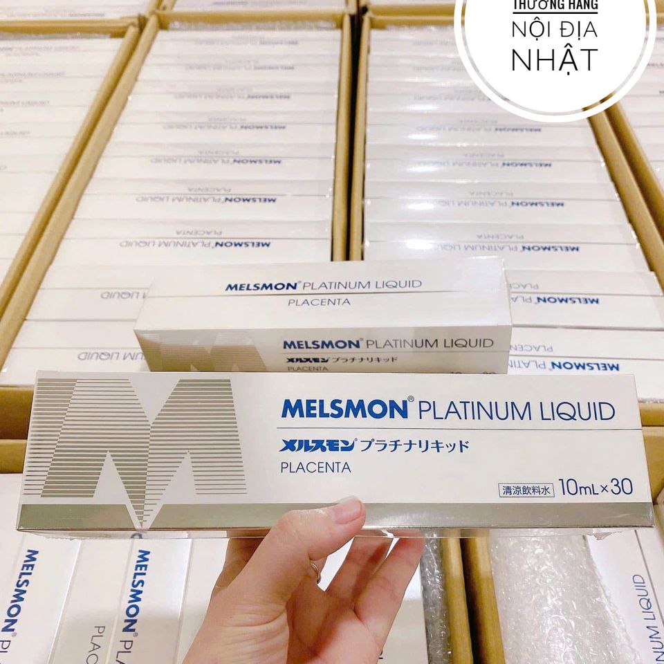 Nước Uống Nhau Thai Ngựa Melsmon Platinum - Bổ Sung Collagen, Tăng Cường Sức Khỏe, Chống Lão Hóa Da, Dưỡng Ẩm Tốt Nhất