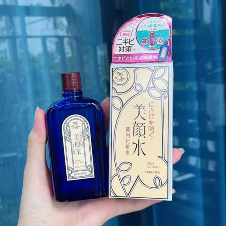 Nước Hoa Hồng Giảm Mụn Meishoku Bigansui Nhật Bản 90ml - Dưỡng Da Sáng Mịn, Ngăn Ngừa Mụn Từ Thiên Nhiên