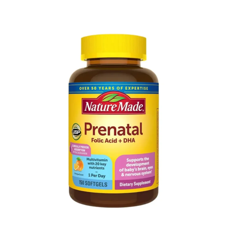 Vitamin Tổng Hợp Cho Mẹ Bầu Nature Made Prenatal Folic Acid + DHA 150 viên - Hỗ Trợ Phát Triển Toàn Diện Cho Mẹ Và Thai Nhi