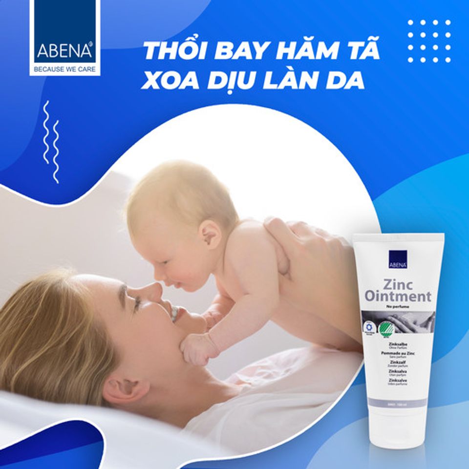 Kem Đa Năng Abena Zinc Oinment - Ngăn Ngừa Hăm Da Cho Trẻ Nhỏ - Nhập Khẩu Đan Mạch - 100ml