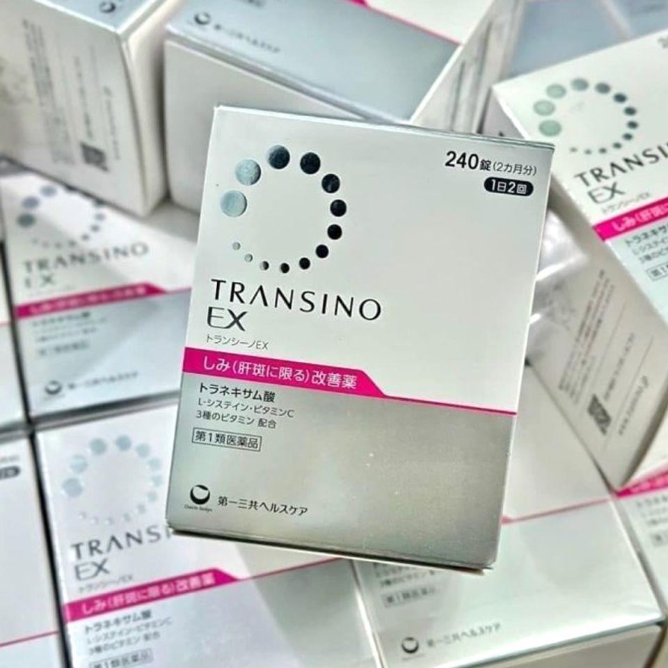 Viên uống cải thiện nám tàn nhang Transino EX Japan 240 viên