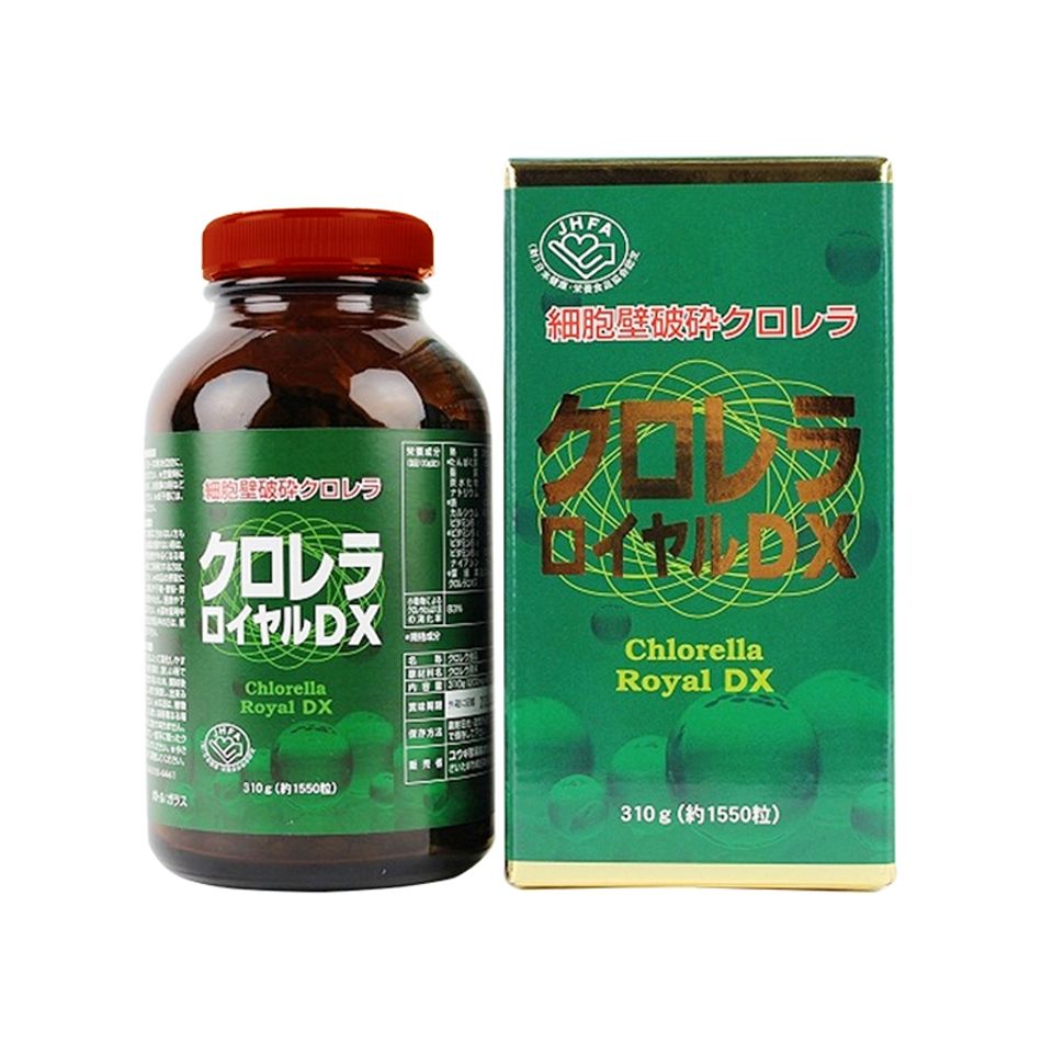 Tảo lục Chlorella Royal DX Japan 1550 viên