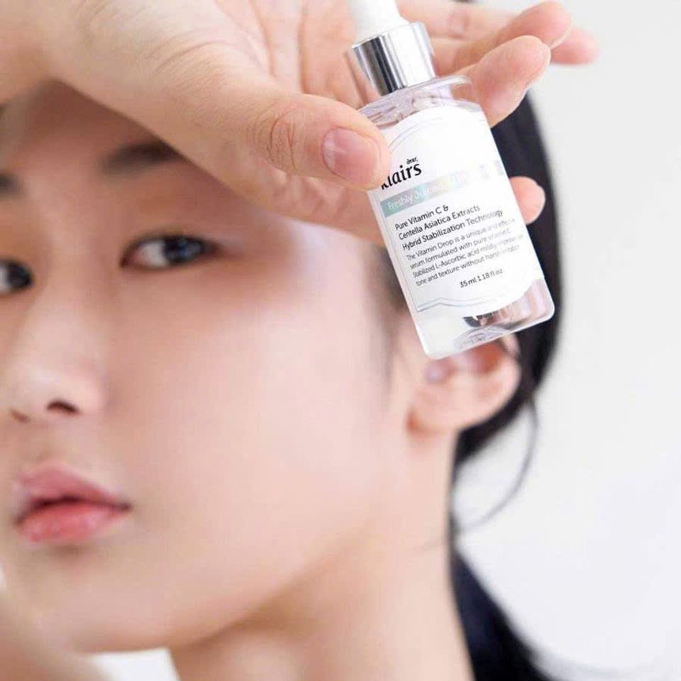 Serum Klairs Vitamin C Freshly Juiced Vitamin Drop 35ml - Dưỡng Sáng, Mờ Thâm Nám Cho Da Nhạy Cảm, Phục Hồi Và Trẻ Hóa Da
