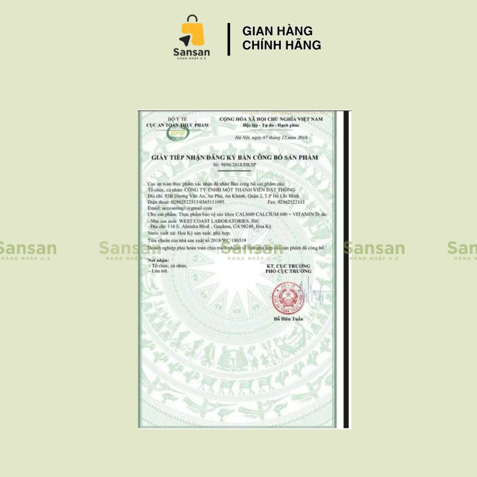 Viên uống bổ sung Canxi 600mg + Vitamin D3 Kirkland Signature 500 viên - Hỗ trợ xương chắc khỏe, ngừa loãng xương, nhập khẩu Mỹ