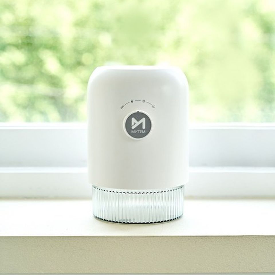 Máy Hút Ẩm Mini MYTEM Chính Hãng Hàn Quốc - Hút Ẩm Nhanh, Siêu Êm, Tiết Kiệm Điện, Bảo Vệ Đồ Vật và Sức Khỏe