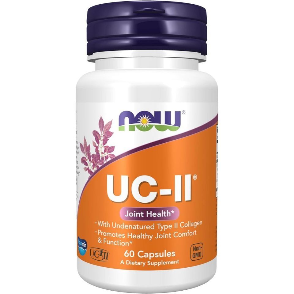 Viên uống bổ sung Collagen UC-II Now Foods 60/120 viên - Hỗ trợ khớp, tăng cường miễn dịch, hàng Mỹ