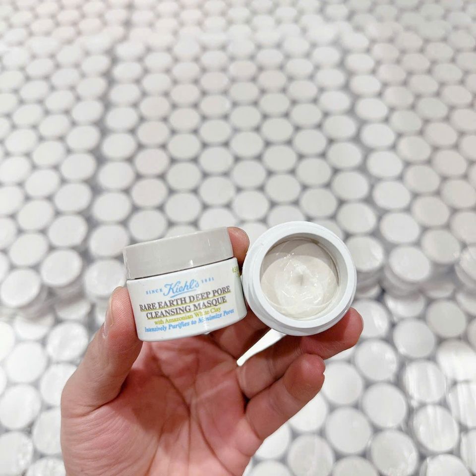 Mặt Nạ Đất Sét Kiehl's 125ml - Giảm Mụn, Se Khít Lỗ Chân Lông, Làm Sạch Sâu Cho Da Dầu, Chiết Xuất Nha Đam