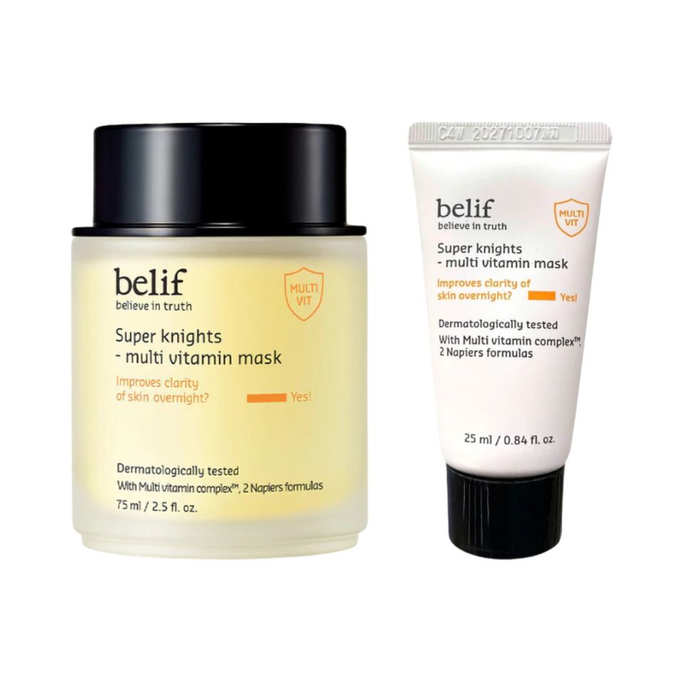 Mặt Nạ Ngủ Belif Super Knights 75ml - Dưỡng Ẩm, Phục Hồi Da Mệt Mỏi, Giúp Da Sáng Mịn Với Vitamin B3, C, E, B12