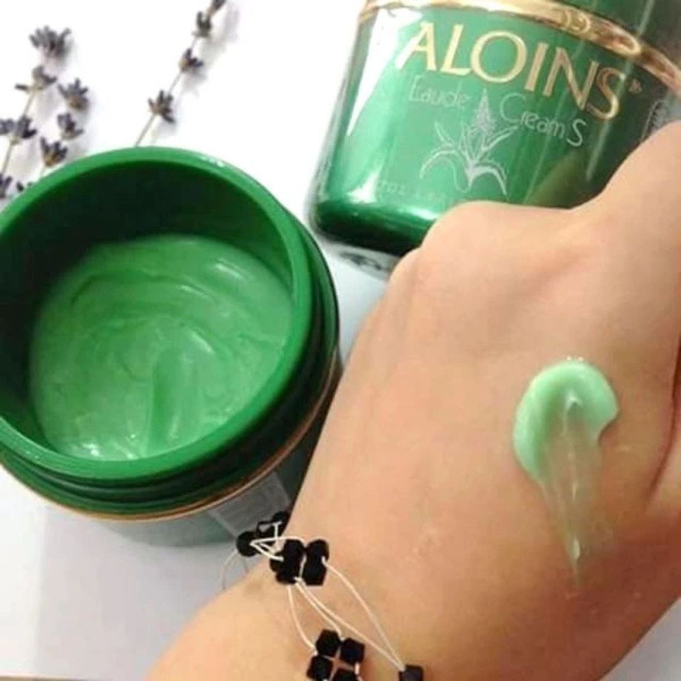 Kem Dưỡng Ẩm Lô Hội Aloins Eaude Cream S 185g - Dưỡng Da Sáng Mịn, Ngừa Khô Nứt, An Toàn Cho Mọi Loại Da, Xuất Xứ Nhật Bản