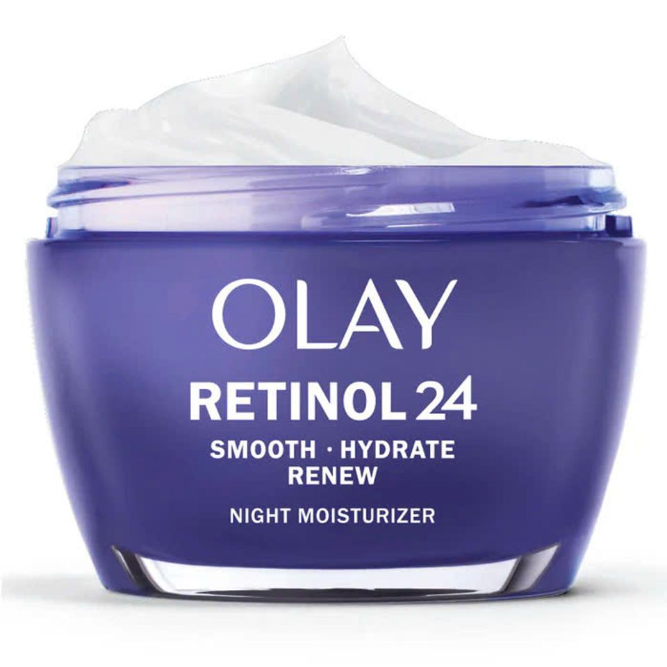 Kem Dưỡng Ẩm OLAY Retinol 24 Ban Đêm 50g - Giúp Mờ Nếp Nhăn và Căng Da, Công Nghệ Bioavailable Chuyên Sâu, Chăm Sóc Da Tươi Trẻ