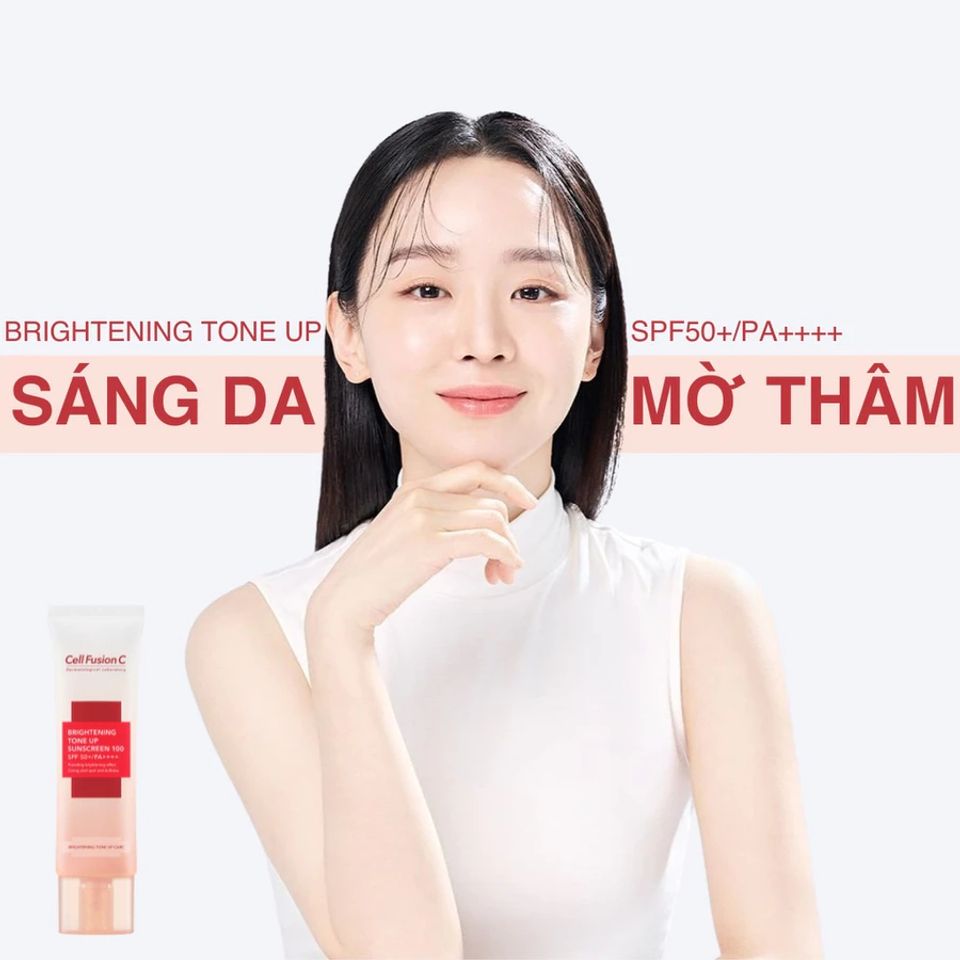 Kem Chống Nắng Cell Fusion C Toning Sunscreen 100 SPF50+ PA+++ 50ml - Chống Nắng, Làm Dịu Da & Cấp Ẩm Cho Da Nhạy Cảm