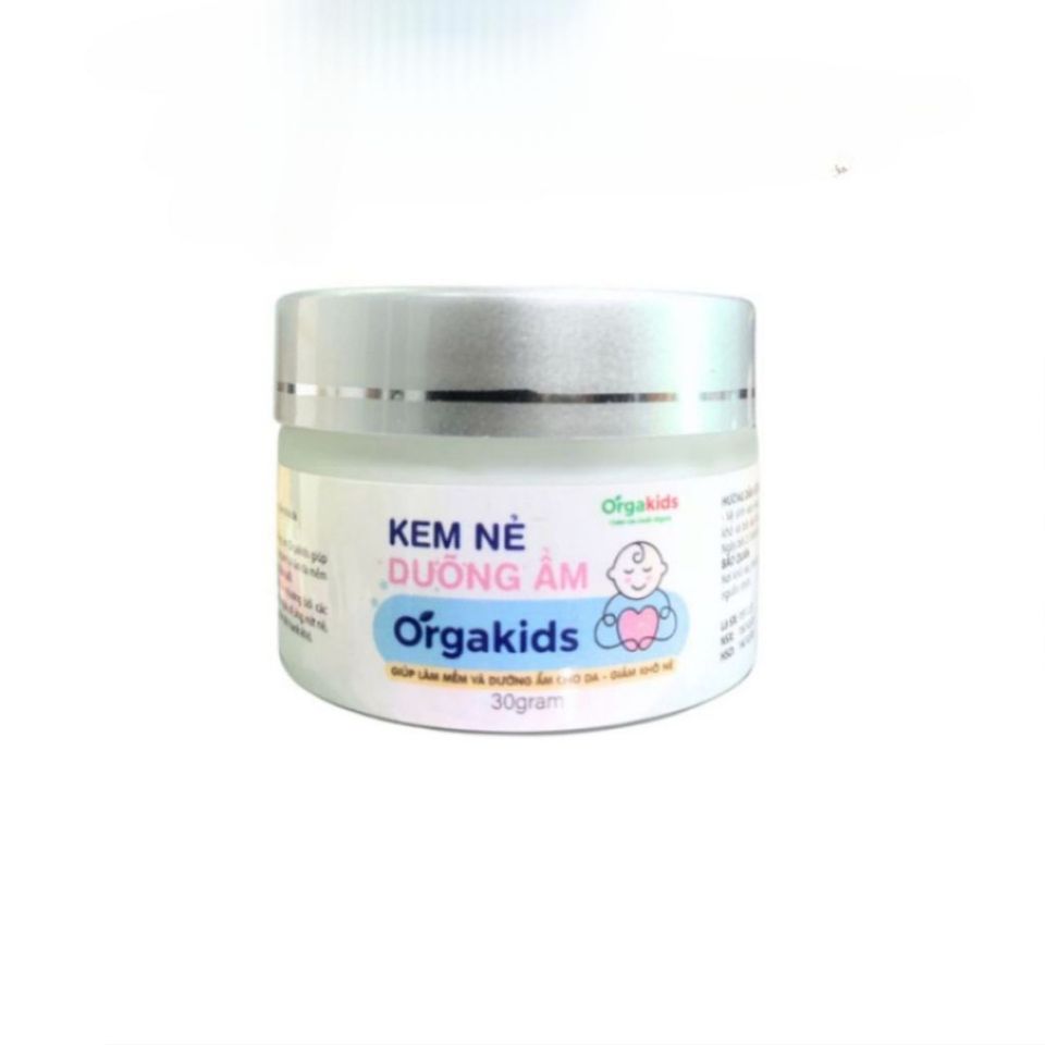 Kem Nẻ Orgakids 30g - Dưỡng ẩm và làm mềm da cho bé, giảm khô nẻ, an toàn và hiệu quả trong mùa đông