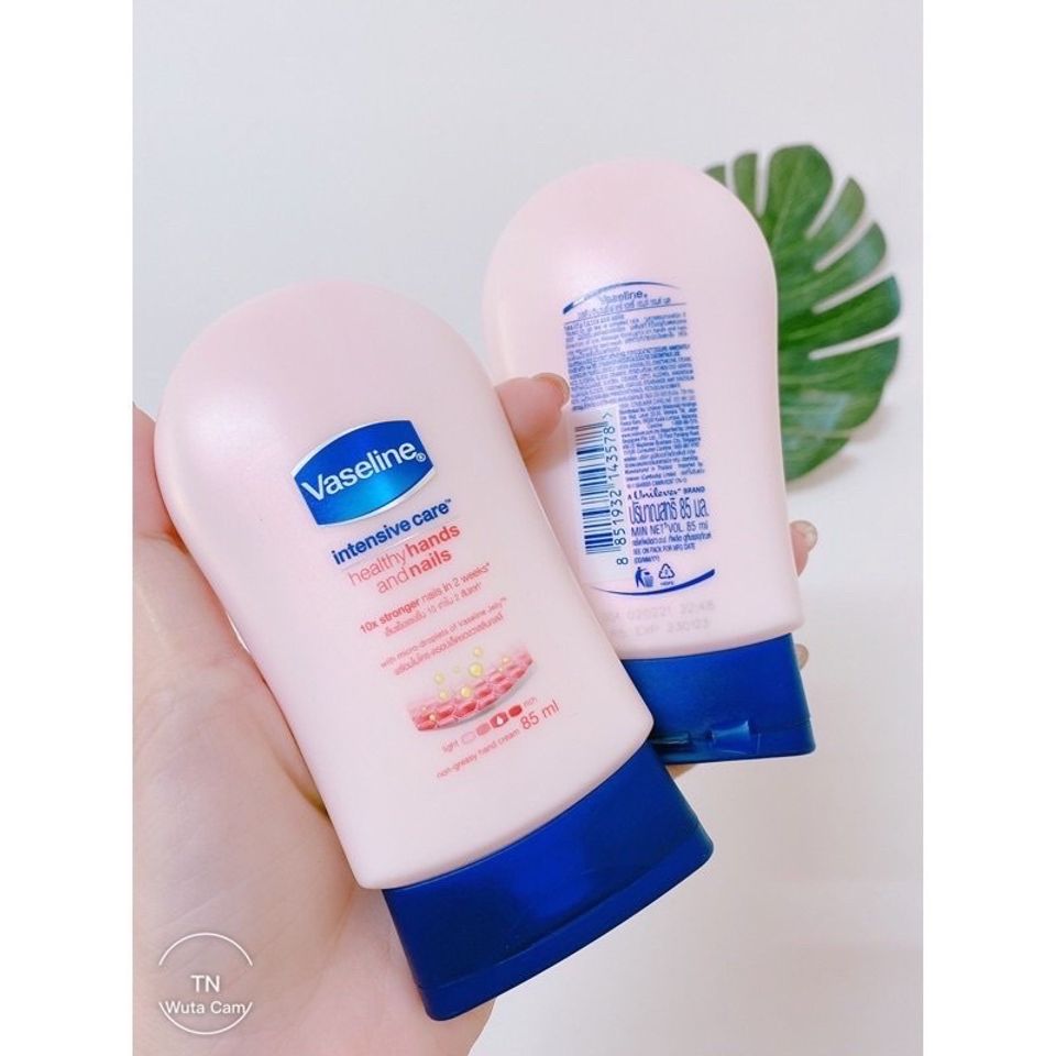 Kem Dưỡng Da Tay Vaseline Chính Hãng Thái Lan - Dưỡng Ẩm Mềm Mại, Giúp Da Trắng Hồng, Chăm Sóc Móng Đẹp 85ml