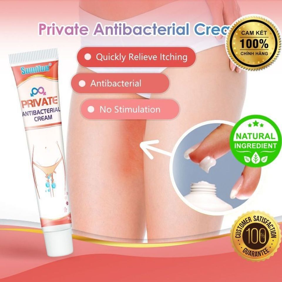 Kem Bôi Ngứa Vùng Kín 100% Tự Nhiên cho Nam Nữ - Giảm Ngứa, Nấm và Mụn Sinh Dục, Dưỡng Ẩm và Chống Nhiễm Khuẩn