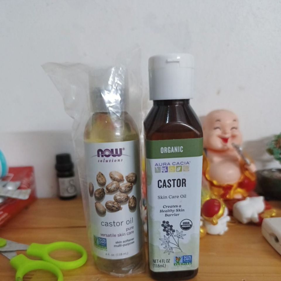 Dầu Dưỡng Da Hạt Thầu Dầu Castor Oil Now Solutions 118ml - Dưỡng Ẩm Tự Nhiên, Chống Lão Hóa, An Toàn Cho Làn Da Khỏe Mạnh