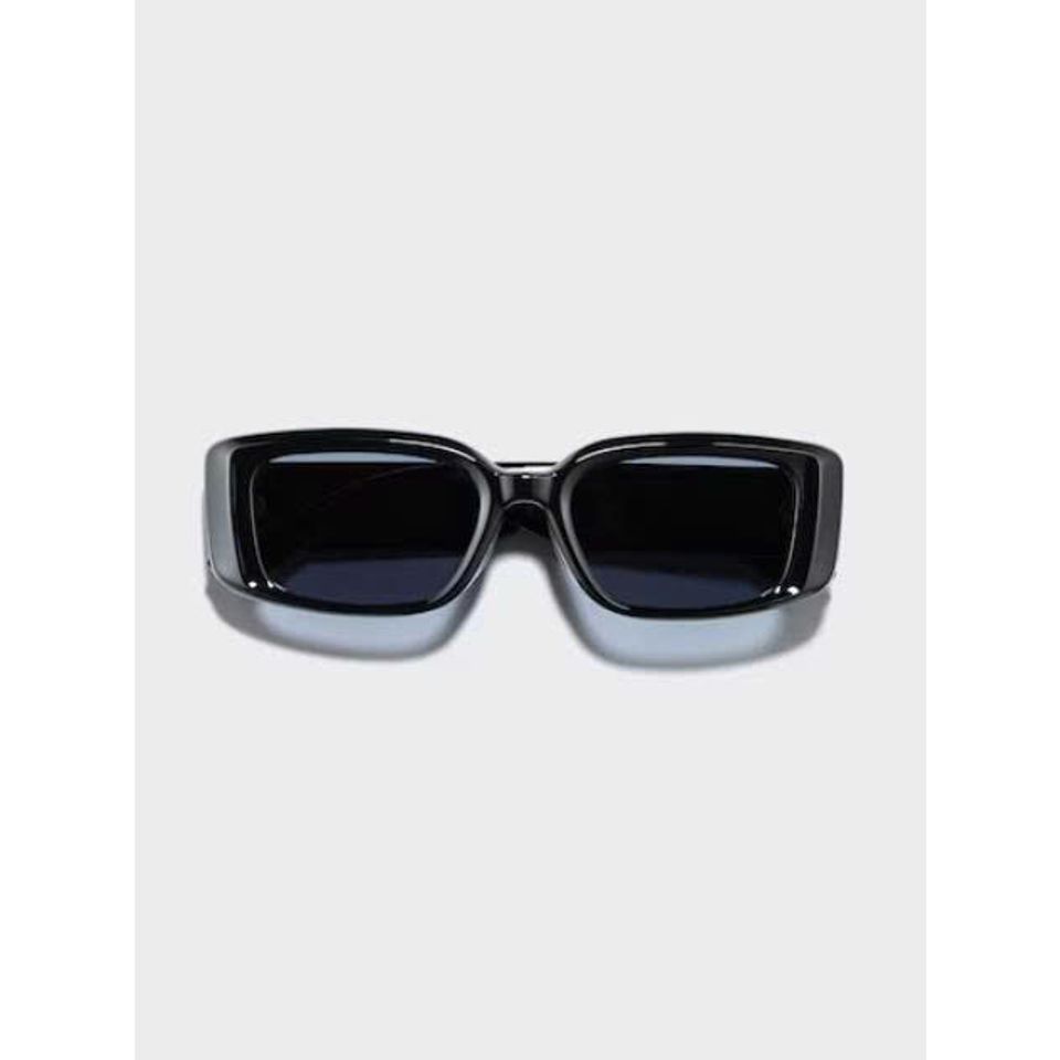 Kính Mát Gọng Vuông 481216 UV400 Chống Tia UV, Đen Thời Trang Unisex - Kính Chắn Bụi, Chống Ánh Sáng Xanh, Đeo Được Cho Nam Nữ
