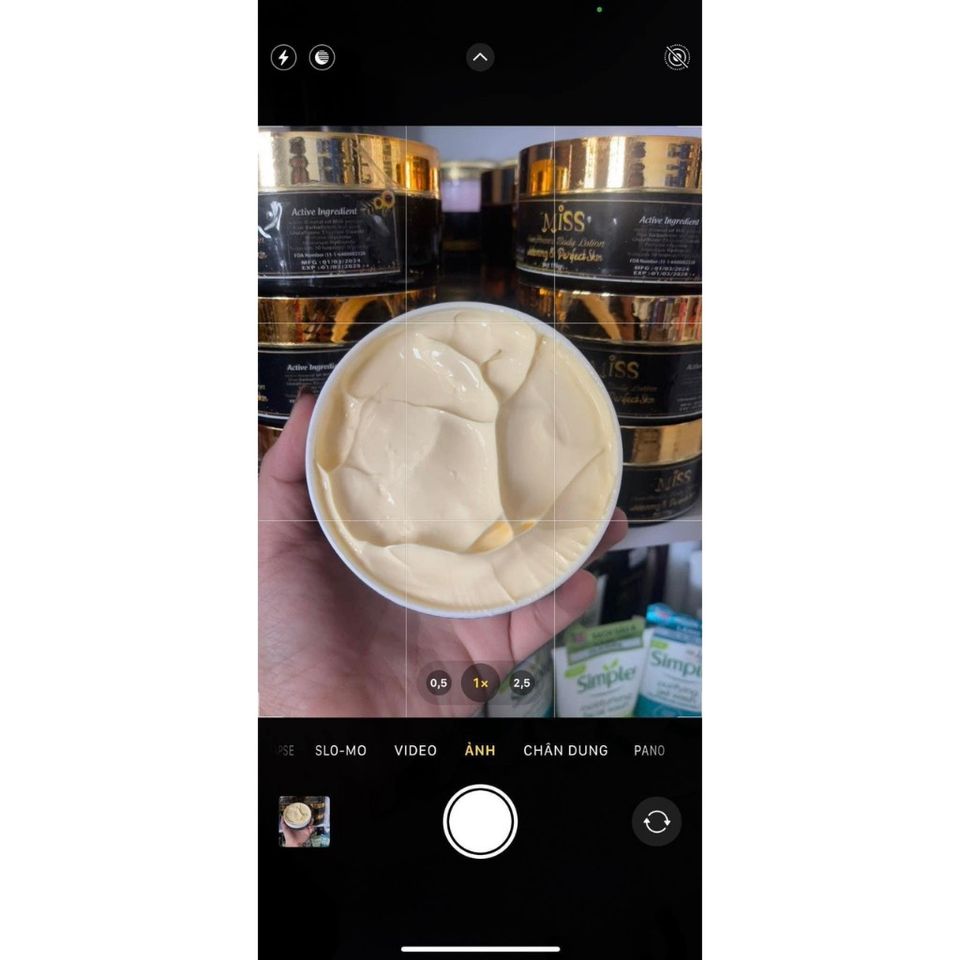 Kem Dưỡng Trắng Body Miss Thái Lan - Chống Nắng, Dưỡng Ẩm, Bổ Sung Collagen - Hũ Nhỏ 170g, FREESHIP TOÀN QUỐC