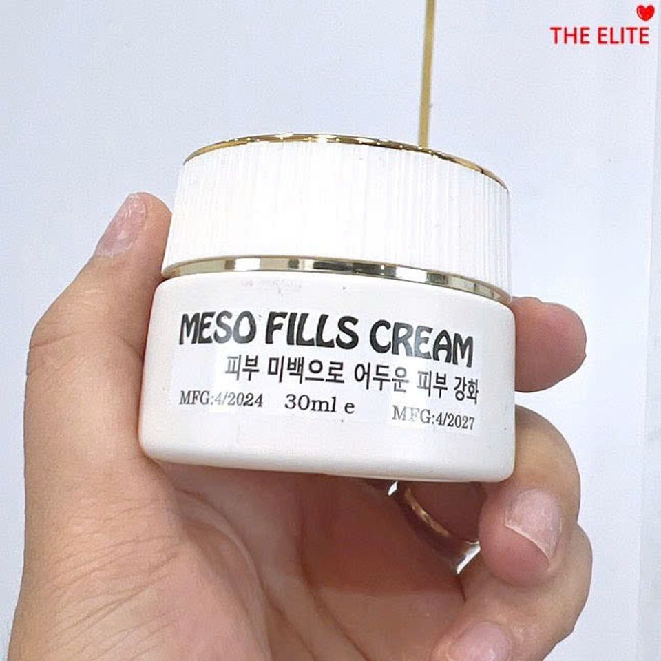 Kem Dưỡng Trắng Da MeSo 30g - Siêu Căng Bóng, Tái Tạo Da Mịn Màng, Mờ Thâm Nám Tàn Nhang, Dưỡng Ẩm Da Mướt