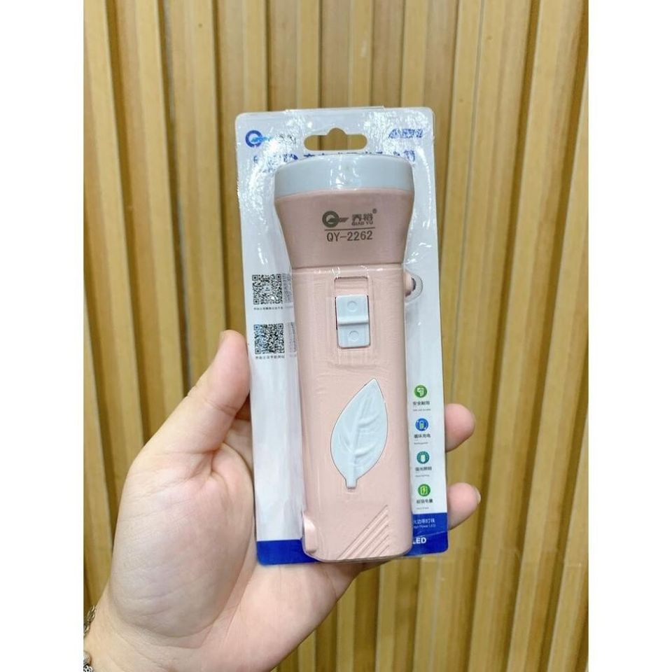 Đèn Pin Cầm Tay QIAO YU QY-2262 - Thiết Kế Nhỏ Gọn, Sạc Pin Tiện Lợi Cho Gia Đình - Đồ Dùng Thông Minh Vạn Người Yêu Thích
