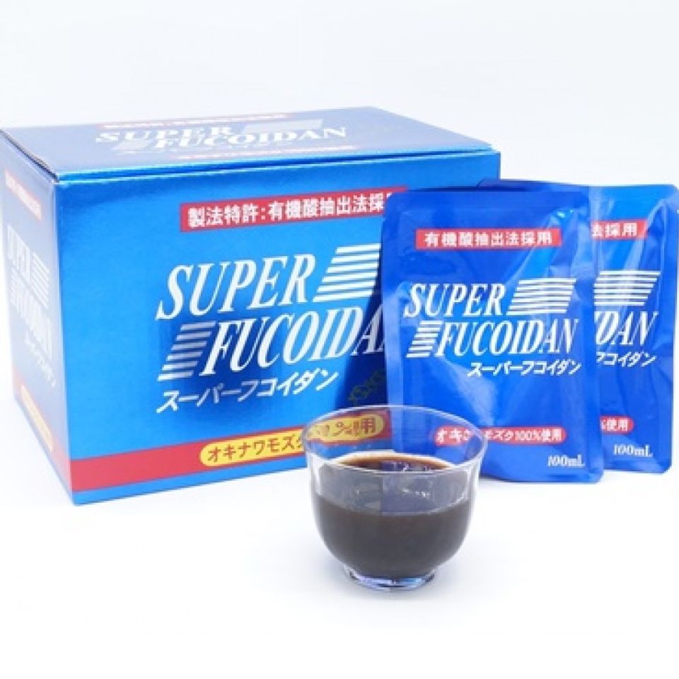 Super Fucoidan Xanh Hỗ Trợ U Bướu - Hộp 30 Gói Nước Từ Nhật Bản, Tăng Cường Sức Khỏe Tự Nhiên, Giảm Mệt Mỏi