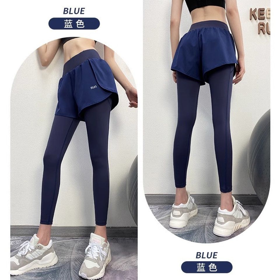 Quần Legging Nữ 2 Trong 1 Co Giãn Có Túi Thể Thao - Quần Tập Yoga và Gym Đang Hot, Phong Cách Năng Động, Thoải Mái