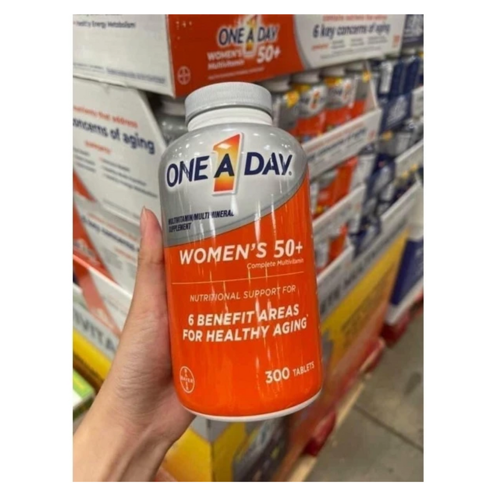 [DATE 27] Vitamin Tổng Hợp One A Day Women 50+ - 300 Viên Cho Phụ Nữ Trên 50 Tuổi, Tăng Cường Sức Khỏe Và Đề Kháng