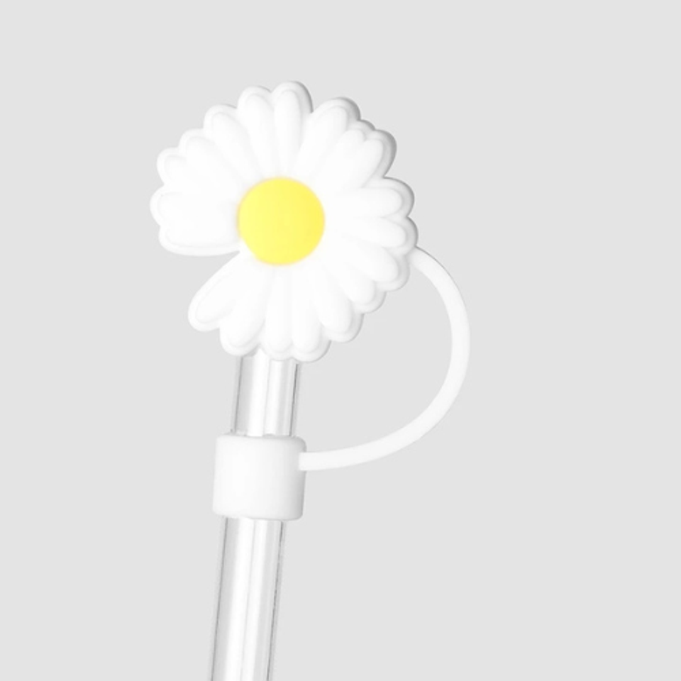 Nắp Đậy Ống Hút LocknLock Silicon Dễ Thương - Nút Chống Bụi Bình Giữ Nhiệt Tái Sử Dụng, Chịu Nhiệt Cao, Giao Ngẫu Nhiên