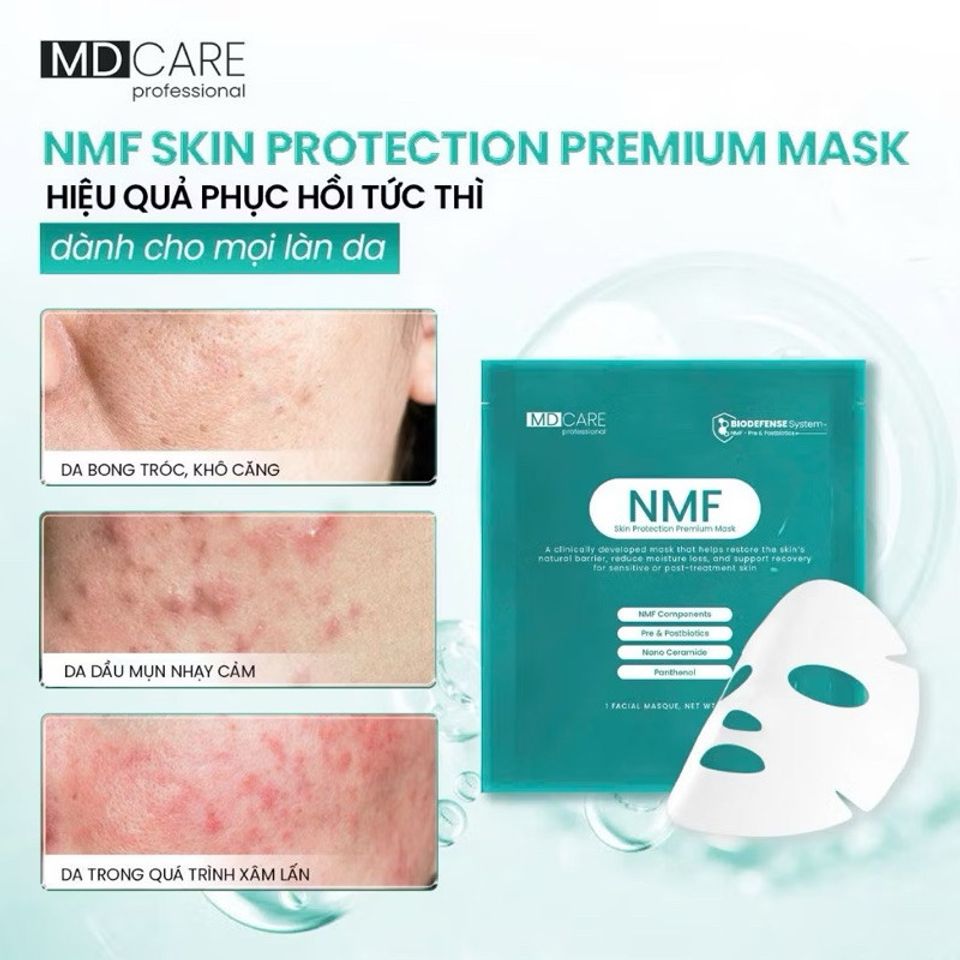 Mặt Nạ MD Care NMF Cấp Ẩm, Làm Dịu Da, Hỗ Trợ Phục Hồi Da Yếu