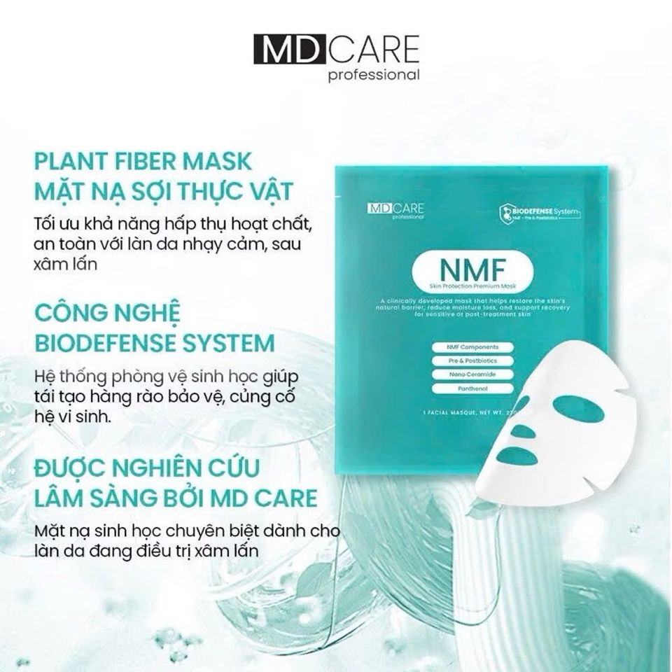 Mặt Nạ MD Care NMF Cấp Ẩm, Làm Dịu Da, Hỗ Trợ Phục Hồi Da Yếu