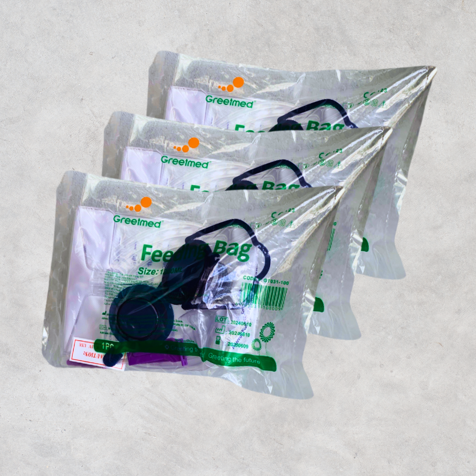 Túi cho ăn y tế -Túi Truyền thải độc đại tràng Enema 1200ml thương hiệu PT/Greetmed
