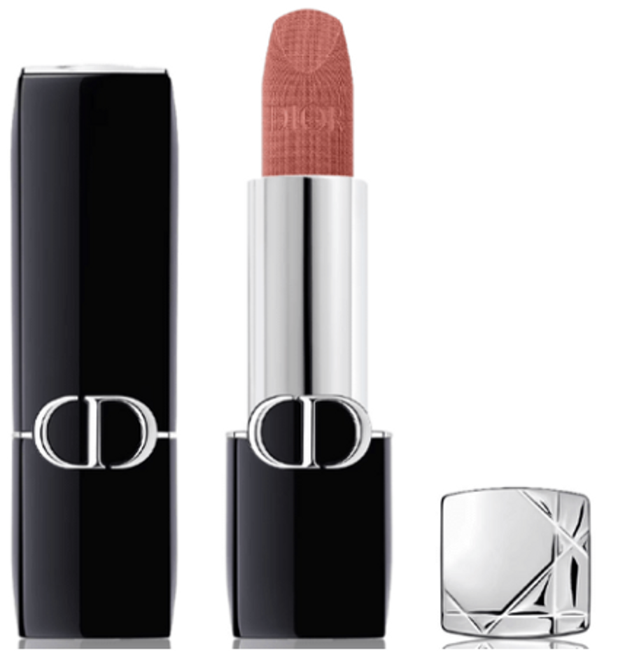 Son Dior Velvet 724 Tendresse - Son Môi Hồng Cam Nhẹ, Mịn Lì Cao Cấp, Quà Tặng Phụ Nữ, Thời Trang Nổi Bật