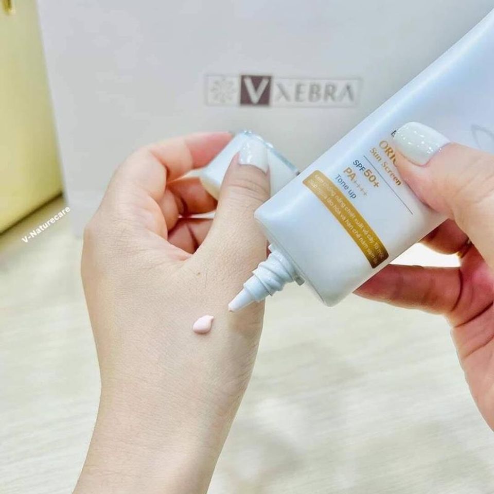 [Mua 1 + Tặng 1 Món Quà] - Kem chống nắng Orico Sun Screen bảo vệ da trắng sáng ngăn tia UV vượt trội, đẹp da