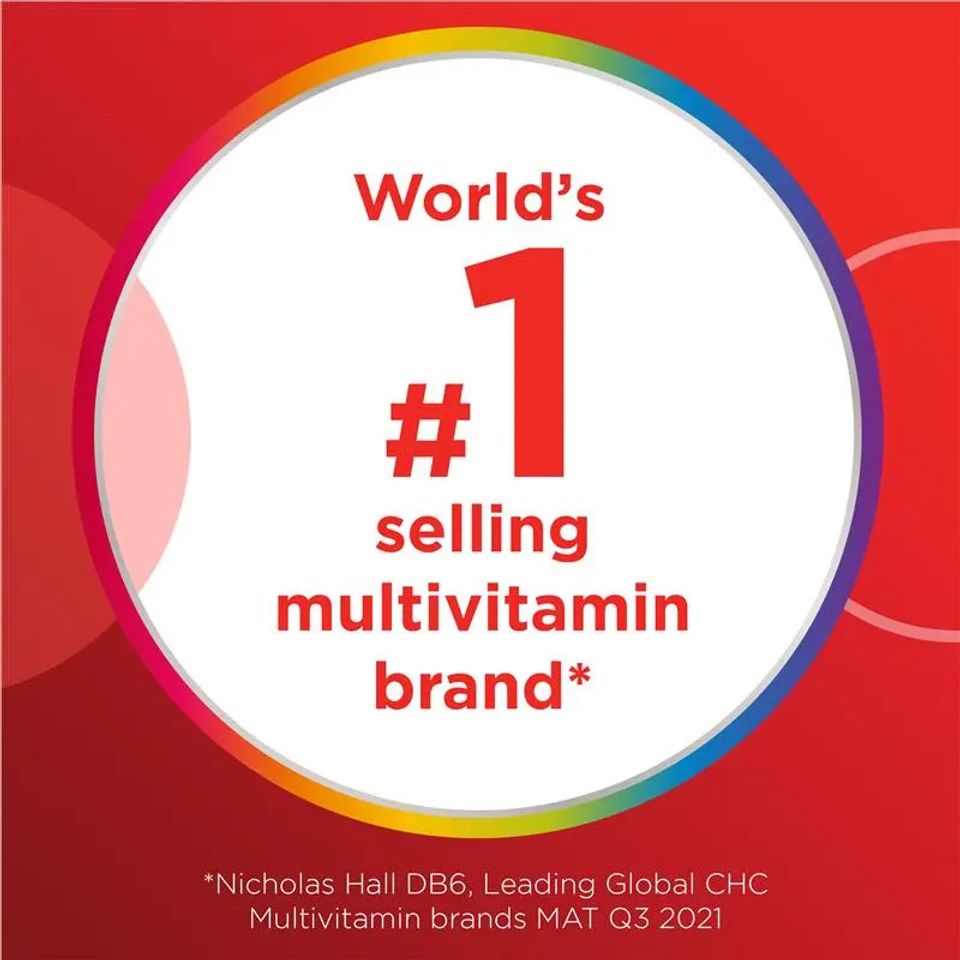 Viên Nhai Centrum Kids Đa Vitamin Hương Dâu - Bổ Sung Khoáng Chất Cho Trẻ Em, Tăng Cường Sức Khỏe Và Phát Triển Trí Não, 60 Viên