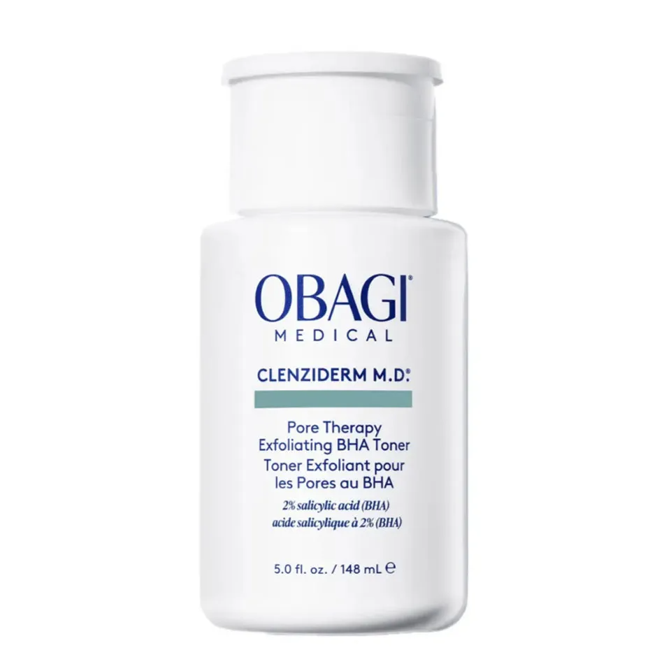 Toner BHA Obagi Clenziderm Pore Therapy 2% Salicylic Acid 148ml - Giảm Mụn, Làm Sạch Sâu, Chăm Sóc Da Dầu và Da Mụn