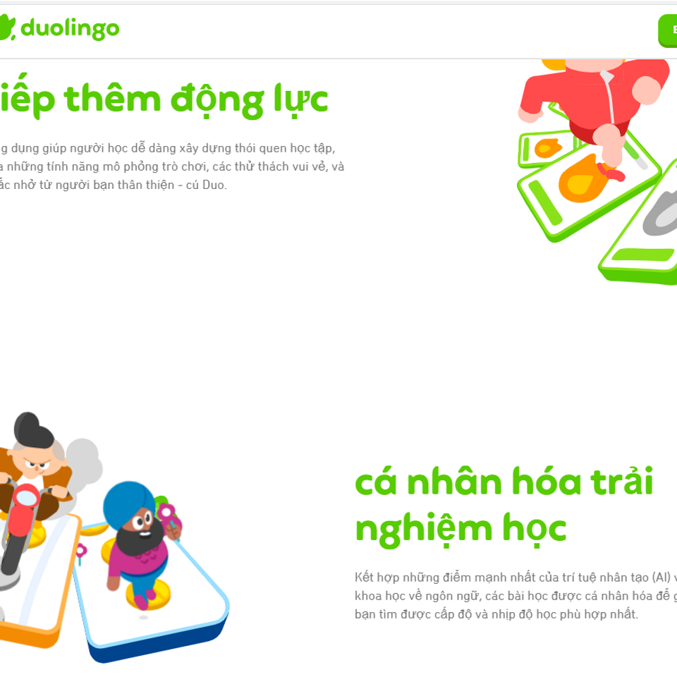 DuoLingo 1 Năm - Tài Khoản Gia Đình, Học Không Giới Hạn, Không Quảng Cáo, Học Trên Nhiều Thiết Bị