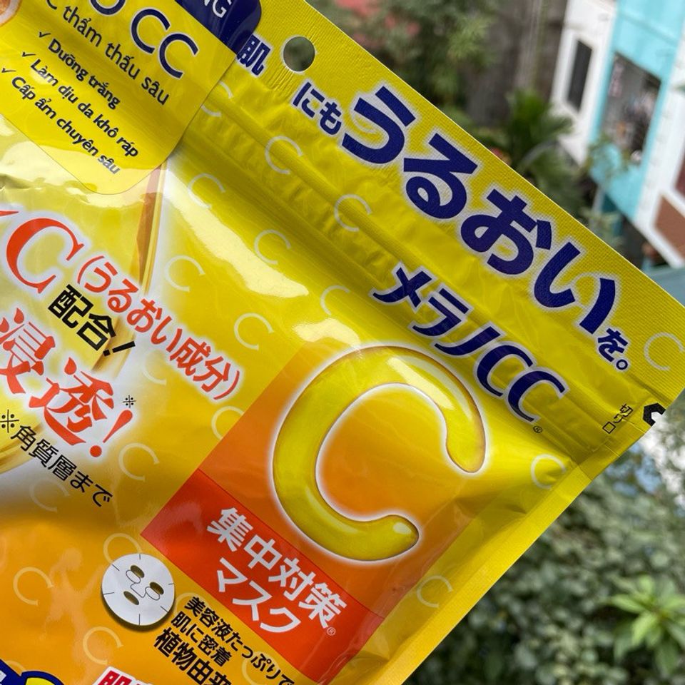 Mặt Nạ Dưỡng Trắng Da Melano CC - 28 Miếng Mặt Nạ Vitamin C Nhật Bản, Giúp Làm Sáng và Đều Màu Da, Chăm Sóc Da Mặt Hiệu Quả