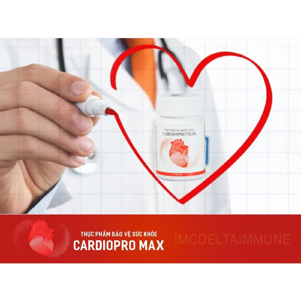 Thực Phẩm Bảo Vệ Tim Mạch CARDIOPRO MAX - Hỗ Trợ Hoạt Huyết & Tăng ...