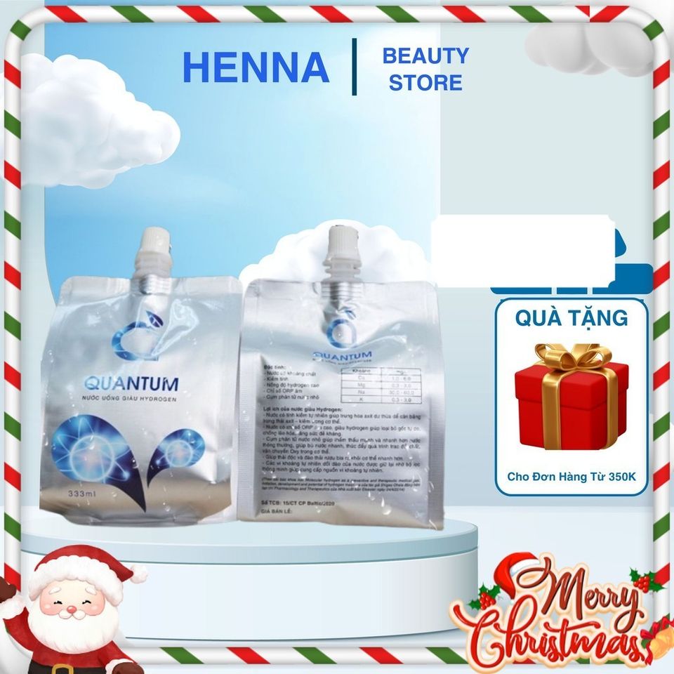 Nước Uống Khoáng Chất HYDROGEN QUANTUM 330ml - Chống Lão Hóa, Tăng Cường Sức Đề Kháng, Giải Khát Tự Nhiên