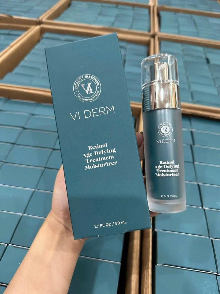 Kem Dưỡng Trẻ Hóa Da VI Derm Retinol 50ml - Giảm Nếp Nhăn, Cung Cấp Độ Ẩm, Làm Sáng Da, Chăm Sóc Da Tối Ưu