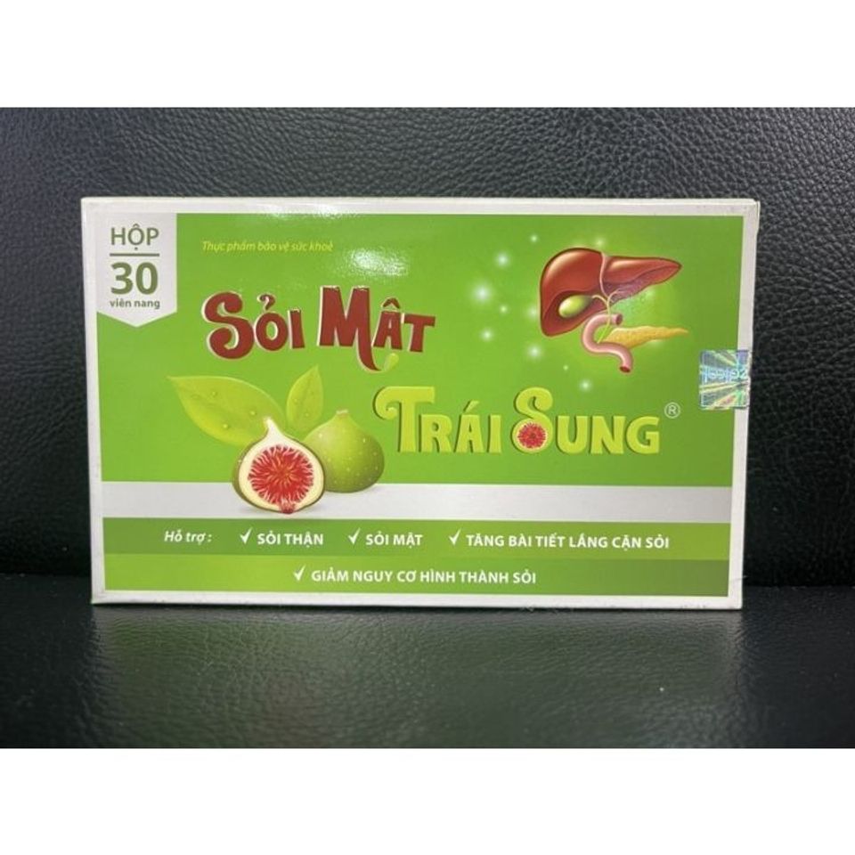 Viên Uống Sỏi Mật Trái Sung Fusi - Hỗ Trợ Lợi Tiểu, Giảm Nguy Cơ Hình Thành Sỏi Mật, Thận (30 Viên)