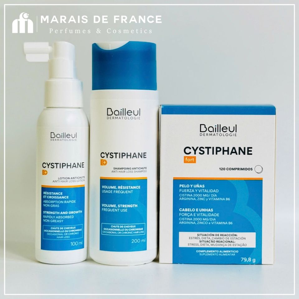 Dầu Gội Biorga Cystiphane 200ml - Giảm Rụng Tóc, Kích Mọc Tóc An Toàn Cho Mẹ Bầu & Phụ Nữ - Chăm Sóc Tóc Hiệu Quả