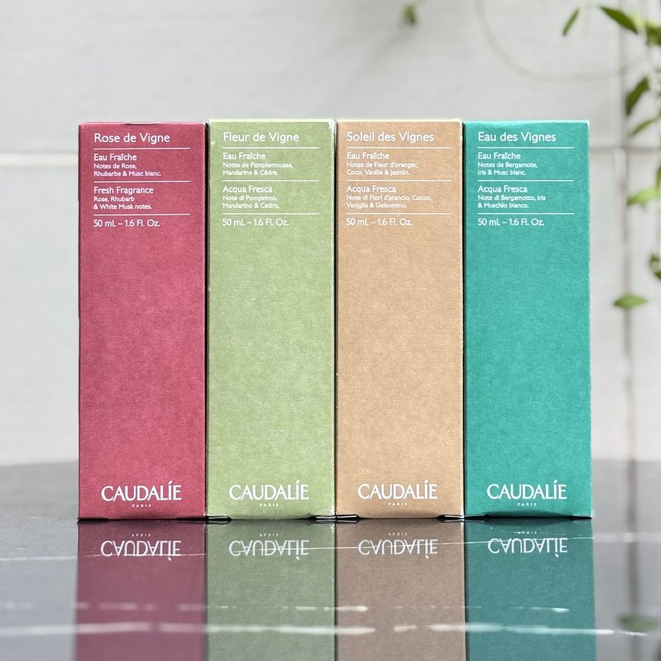 Nước hoa nữ Caudalie Soleil des Vignes Eau Fraîche - Hương dừa và hoa cam mùa hè tươi mát, lưu giữ cảm giác thư giãn.