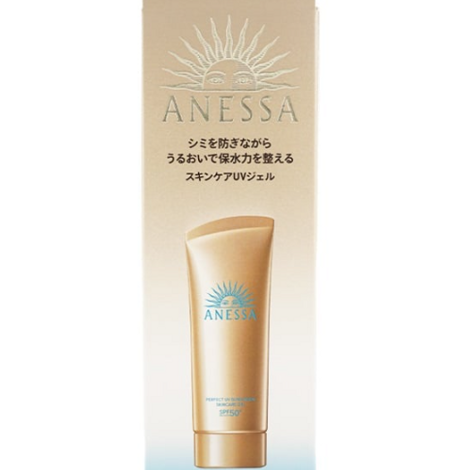 Kem Chống Nắng Anessa Perfect UV Gel SPF50+ PA++++ 90g - Bảo Vệ Da, Thẩm Thấu Nhanh, Không Bết Dính, Dành Cho Da Nhạy Cảm