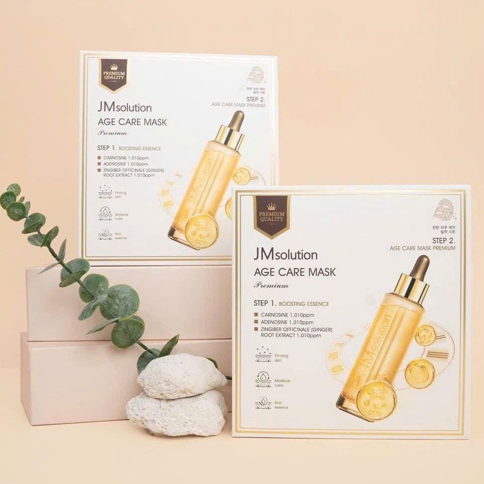 Mặt Nạ JM Solution GE Care Premium 5 Miếng - Phục Hồi Da Yếu, Cấp Ẩm Sáng Mịn - Chăm Sóc Da Hàn Quốc Chất Lượng Cao